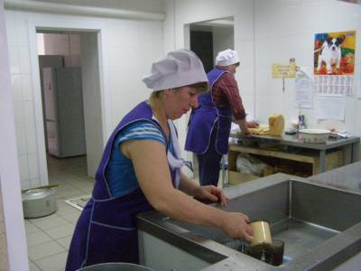 Стенд в школьную столовую о полезном питании